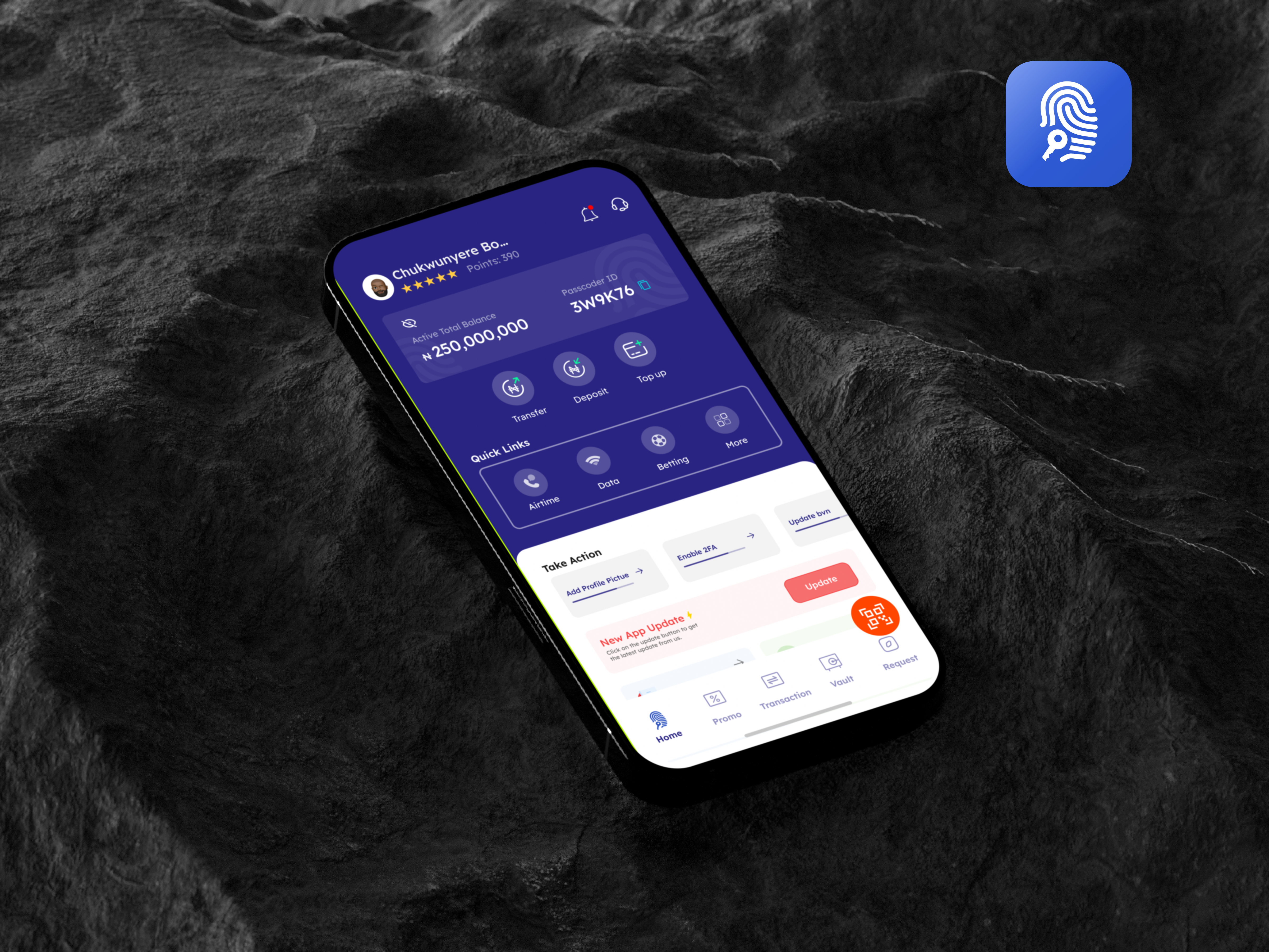 Passcoder identity platform
